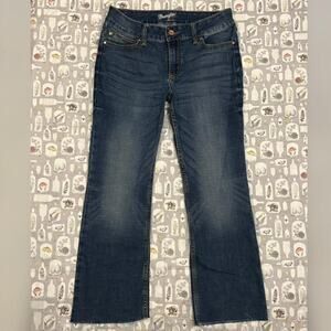 Bootcut wrangler denim pants